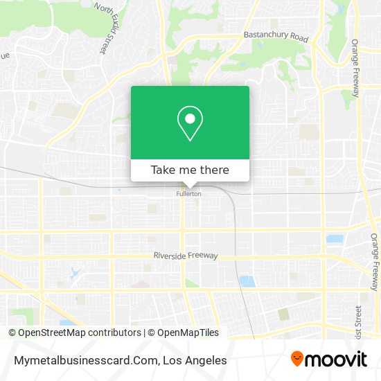 Mymetalbusinesscard.Com map