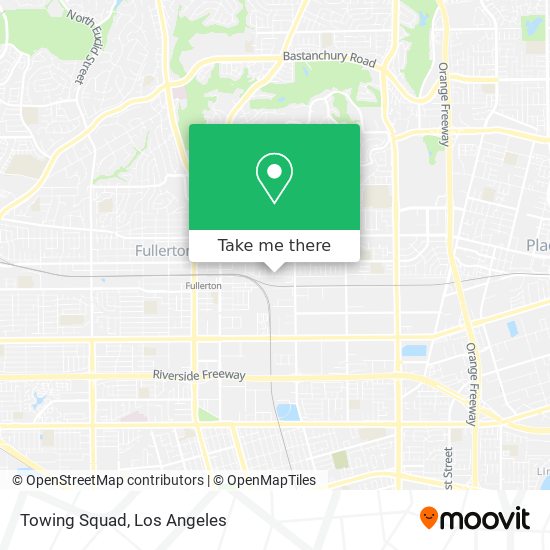 Towing Squad map