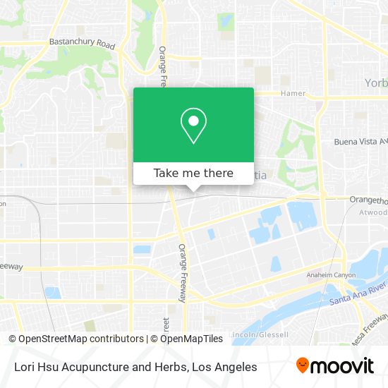 Lori Hsu Acupuncture and Herbs map