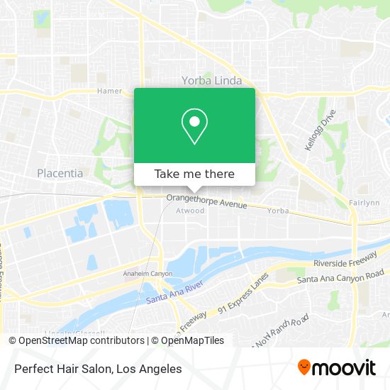 Perfect Hair Salon map