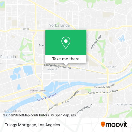 Trilogy Mortgage map