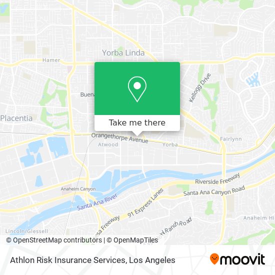 Mapa de Athlon Risk Insurance Services