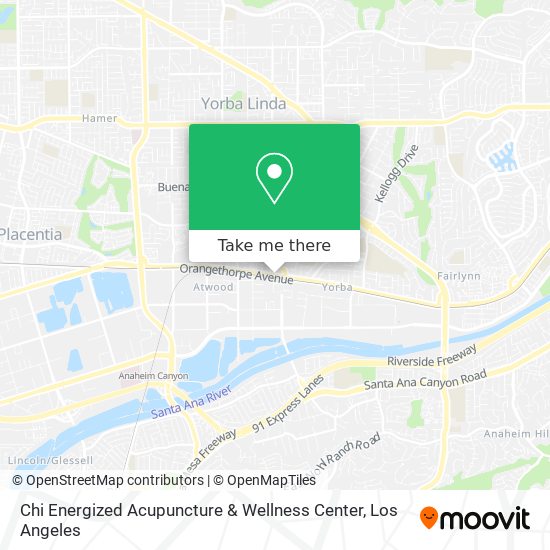 Mapa de Chi Energized Acupuncture & Wellness Center