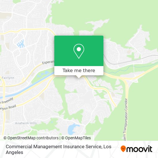 Mapa de Commercial Management Insurance Service