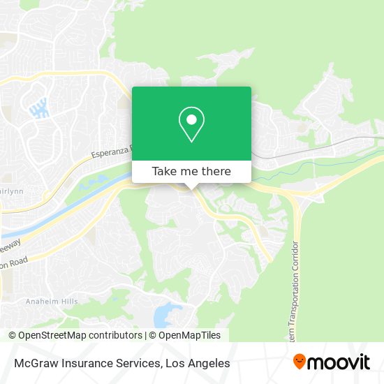 Mapa de McGraw Insurance Services