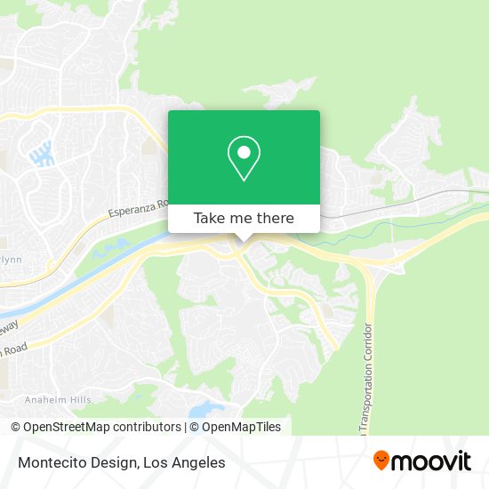 Montecito Design map