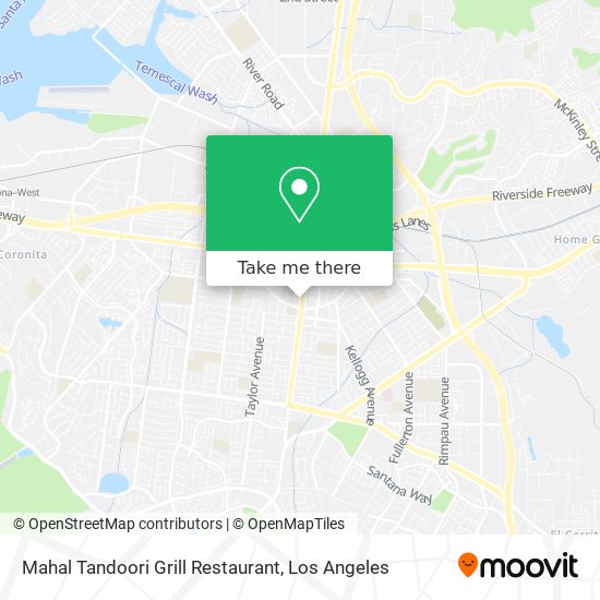 Mapa de Mahal Tandoori Grill Restaurant