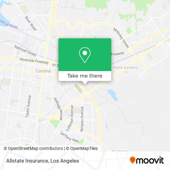 Allstate Insurance map