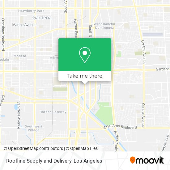 Mapa de Roofline Supply and Delivery