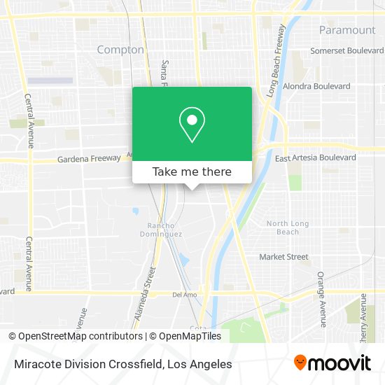 Miracote Division Crossfield map