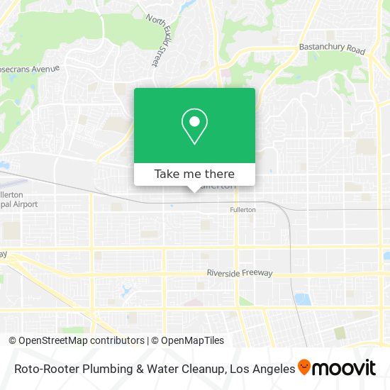 Mapa de Roto-Rooter Plumbing & Water Cleanup