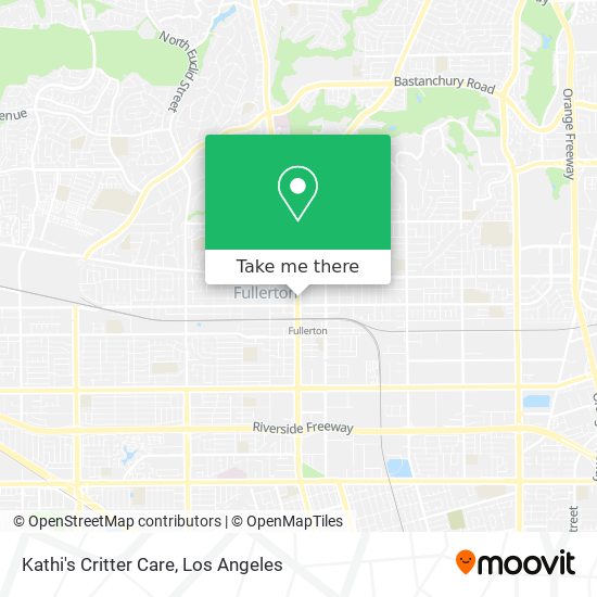 Kathi's Critter Care map
