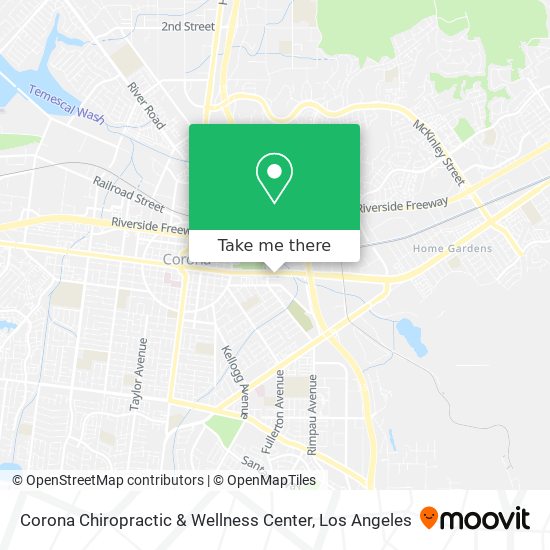 Corona Chiropractic & Wellness Center map