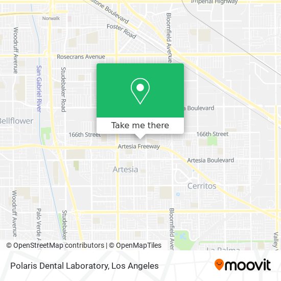 Polaris Dental Laboratory map