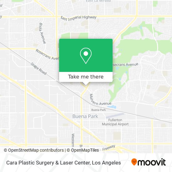 Mapa de Cara Plastic Surgery & Laser Center