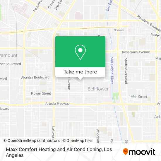 Mapa de Maxx Comfort Heating and Air Conditioning