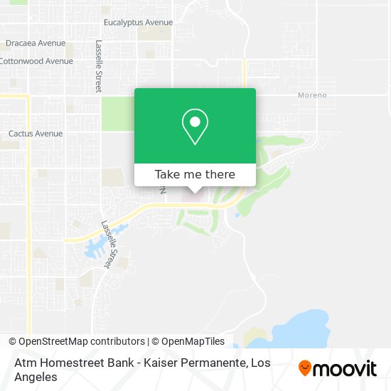 Mapa de Atm Homestreet Bank - Kaiser Permanente