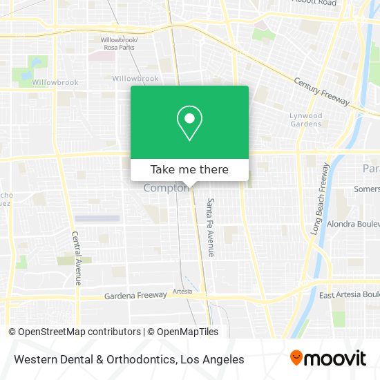 Western Dental & Orthodontics map