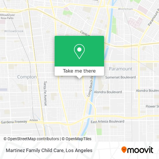 Martinez Family Child Care map