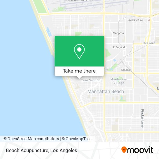 Beach Acupuncture map