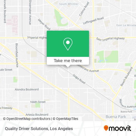 Mapa de Quality Driver Solutions