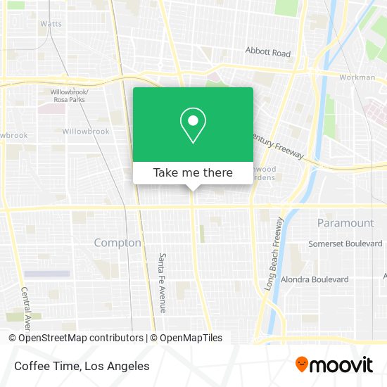 Coffee Time map