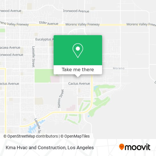 Kma Hvac and Construction map