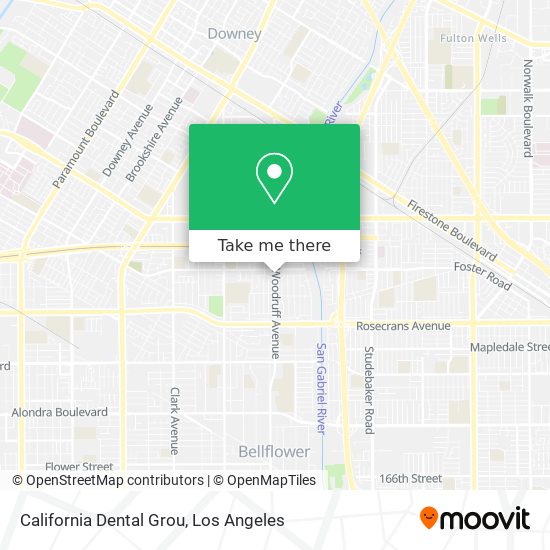 California Dental Grou map