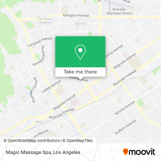 Mapa de Magic Massage Spa