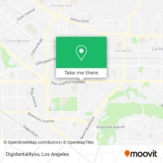 Digidental4you map