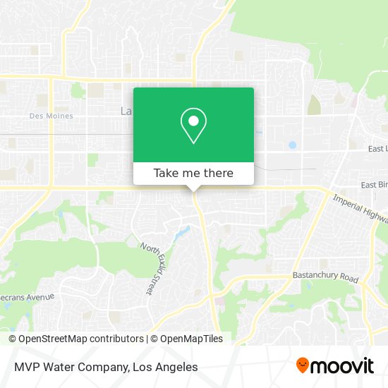 MVP Water Company map