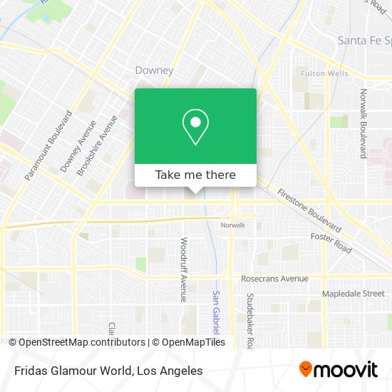 Mapa de Fridas Glamour World