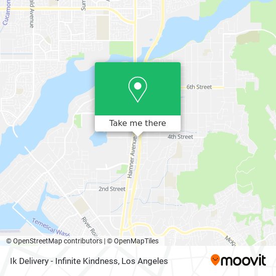 Ik Delivery - Infinite Kindness map