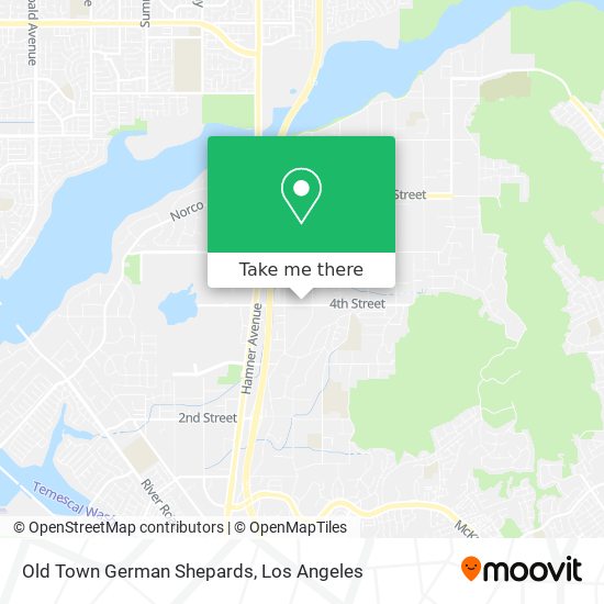 Old Town German Shepards map