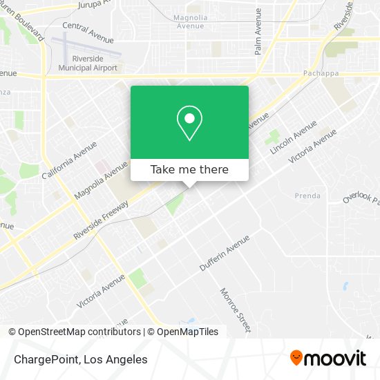 Mapa de ChargePoint