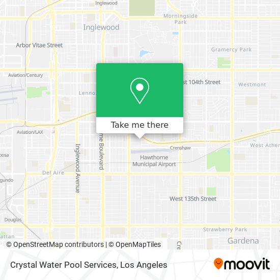 Mapa de Crystal Water Pool Services