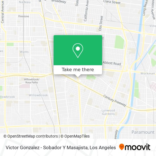 Mapa de Victor Gonzalez - Sobador Y Masajista