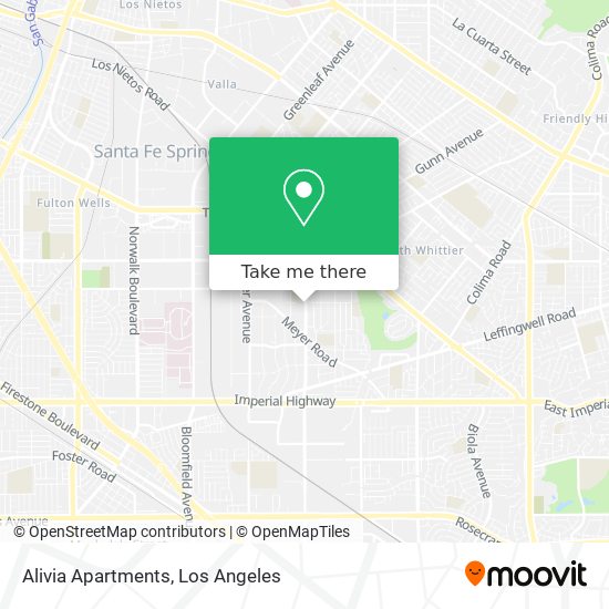 Mapa de Alivia Apartments