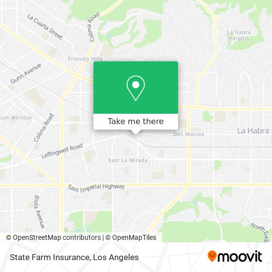 Mapa de State Farm Insurance