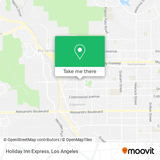 Holiday Inn Express map