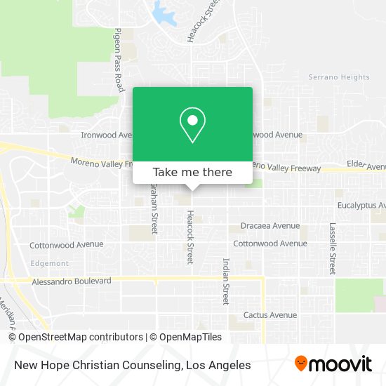 New Hope Christian Counseling map