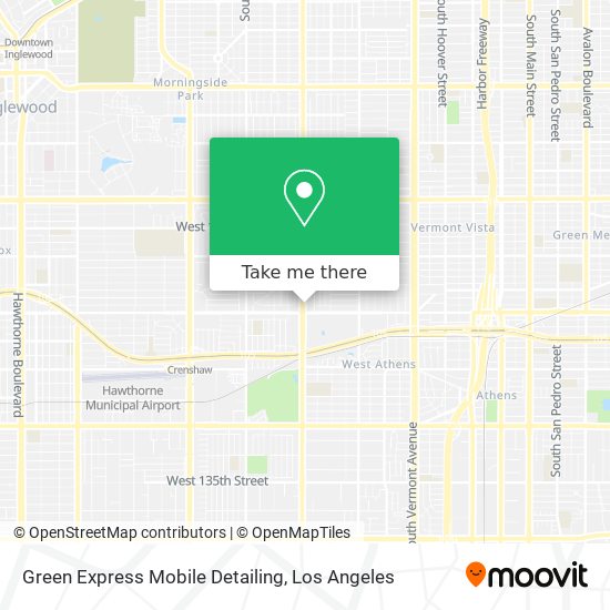 Green Express Mobile Detailing map