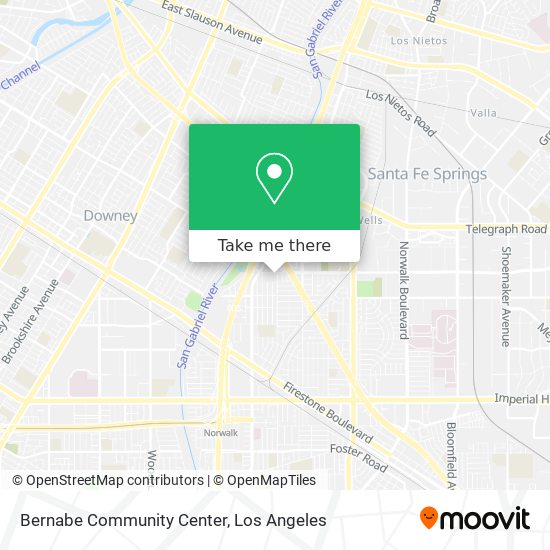 Bernabe Community Center map