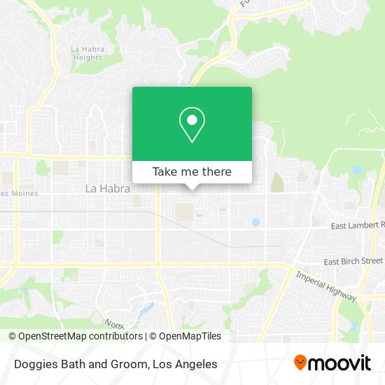 Doggies Bath and Groom map