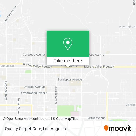 Quality Carpet Care map