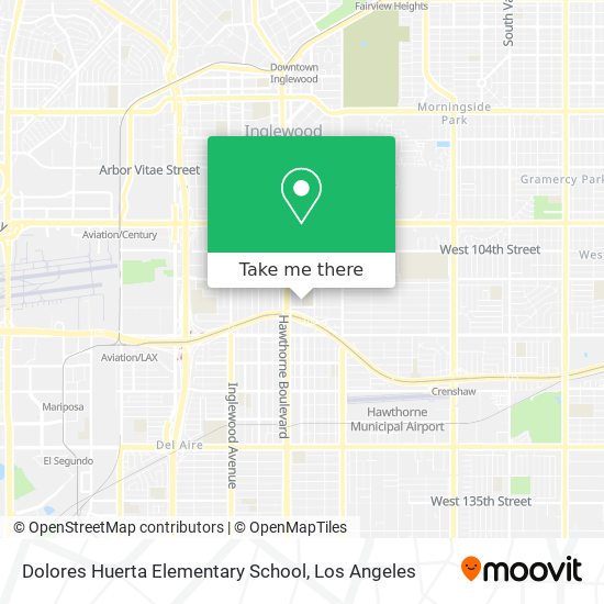 Mapa de Dolores Huerta Elementary School