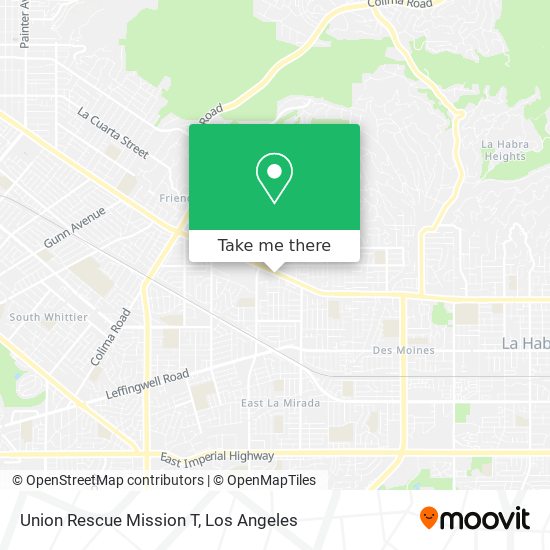 Union Rescue Mission T map