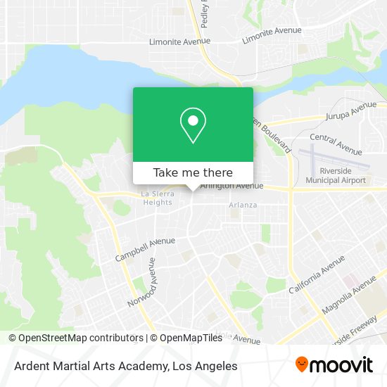 Ardent Martial Arts Academy map