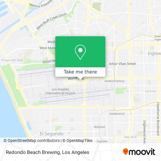 Redondo Beach Brewing map