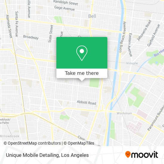 Unique Mobile Detailing map